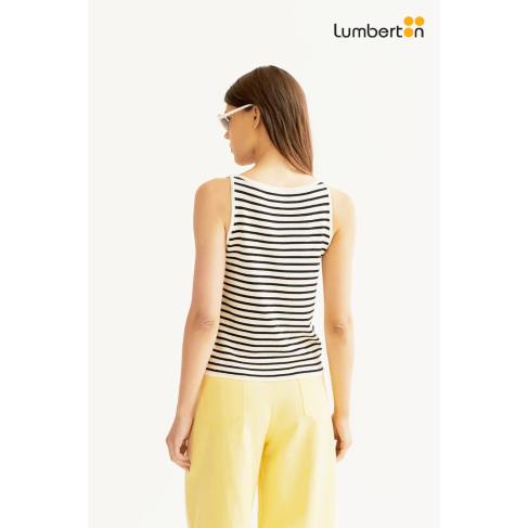 Top Rayas Blanco Y Negro... 2