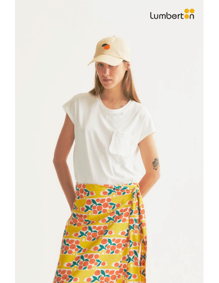 Camiseta Básica Blanca11010 Compañía Fantástica