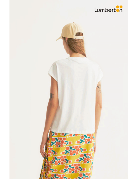 Camiseta Básica Blanca11010 Compañía Fantástica