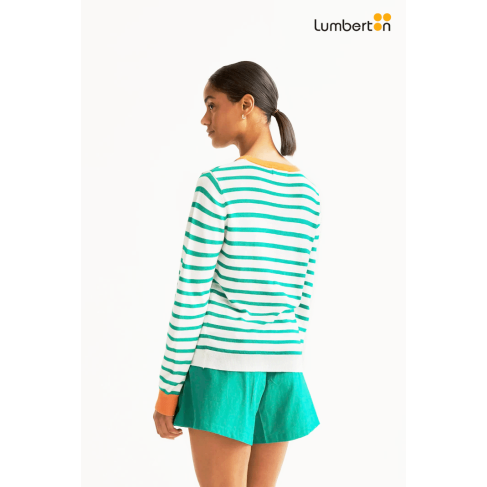 Jersey Punto Rayas Blanco Y... 2