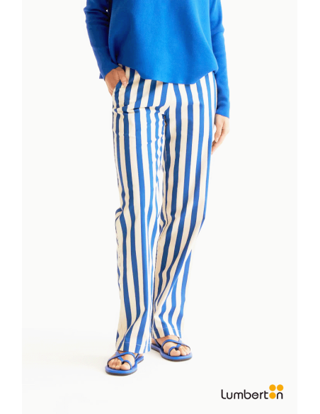 Pantalón Estampado Bamboo Blue41000 Compañía Fantástica