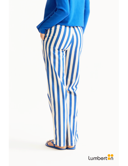 Pantalón Estampado Bamboo Blue41000 Compañía Fantástica