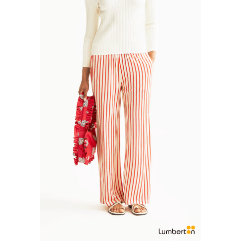 Pantalón Estampado Rayas...