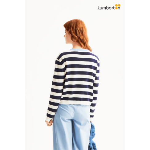 Cárdigan Estampado Rayas... 2