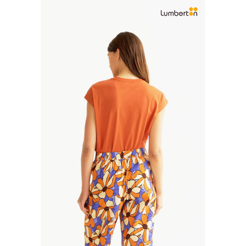 Camiseta básica marrón11019... 2