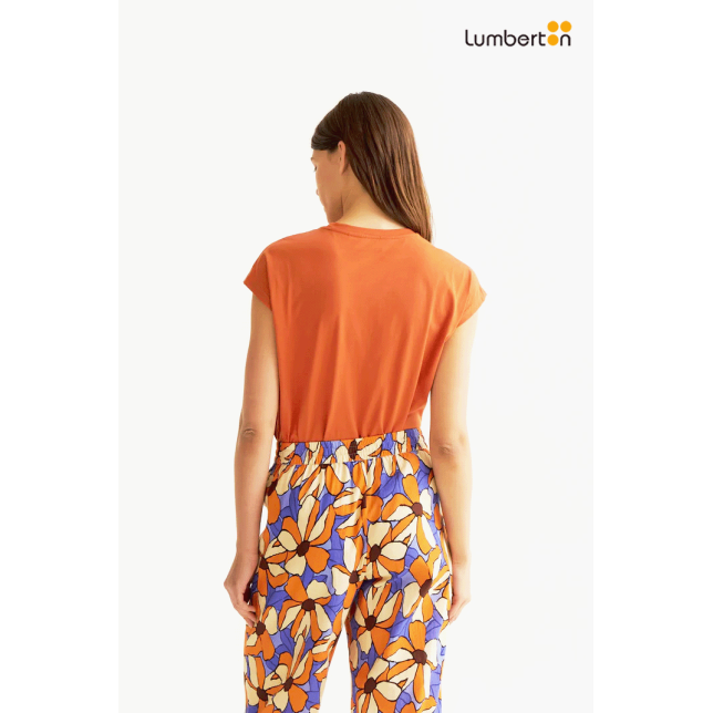 Camiseta básica marrón11019 Compañía...