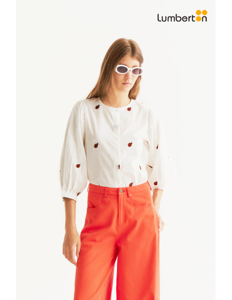 Camisa con estampado Ladybugs43032 Compañía Fantástica