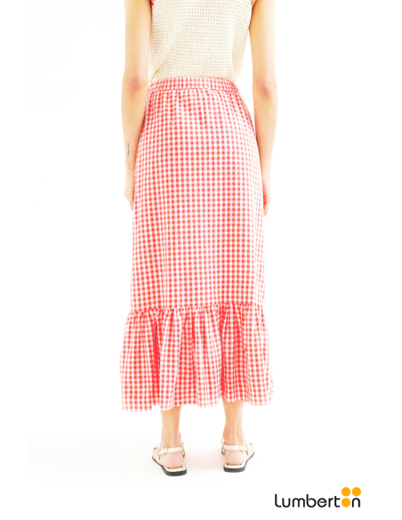 Falda Cuadros Vichy Rojo11148 Compañía Fantástica