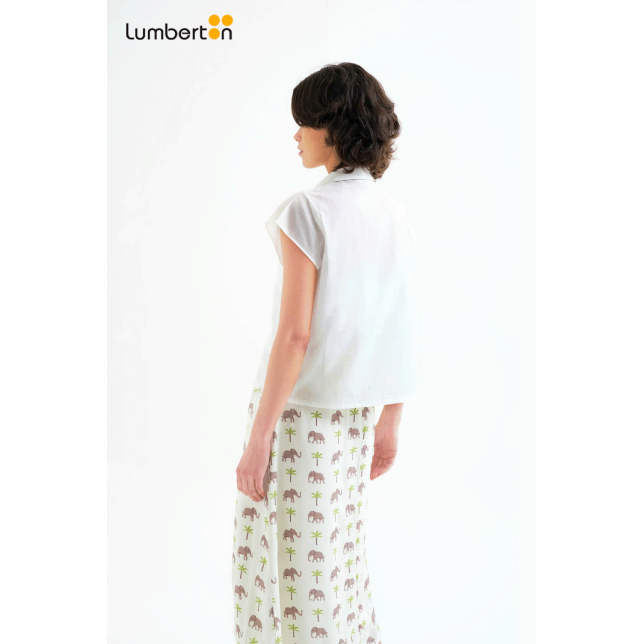 Camisa estampado Elefante y...