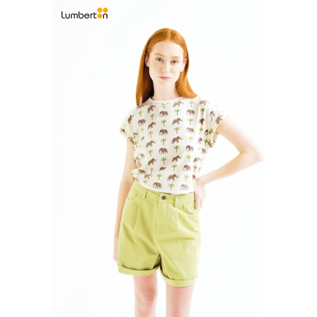 Camiseta Estampado Elefantes42115...