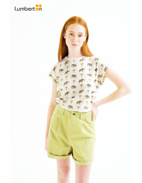 Camiseta Estampado Elefantes42115 Compañía Fantástica