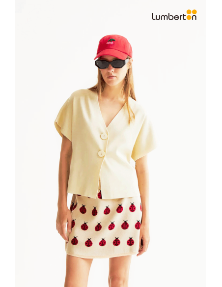 Cárdigan Punto Beige10223 Compañía Fantástica