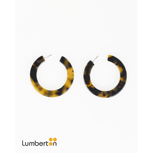 Pendientes Aro Bicolor...