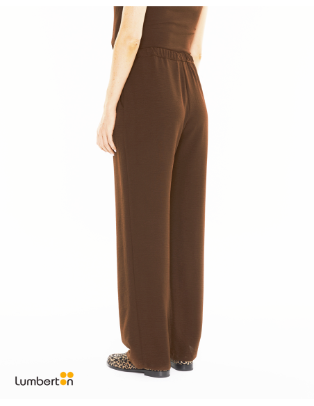 Pantalón Goma Fluido MarrónPA650R Systemaction