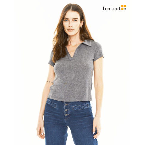 Camiseta Polo GrisCT656R...