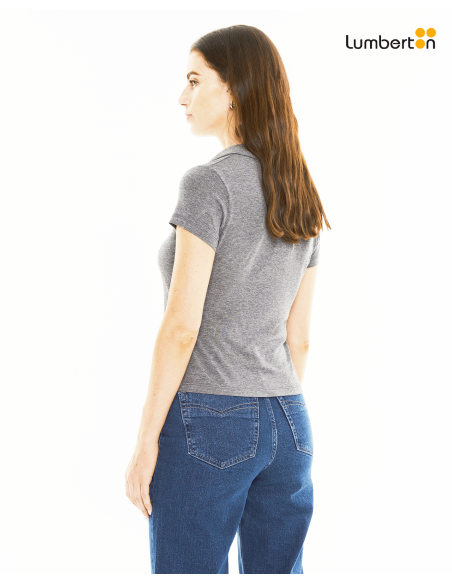 Camiseta Polo GrisCT656R Systemaction