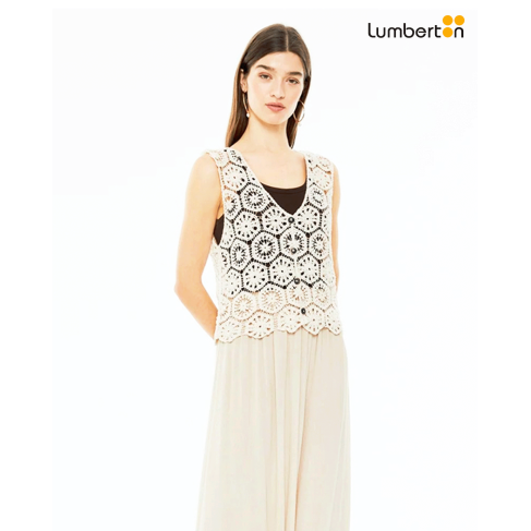 Top Crochet Tirantes...