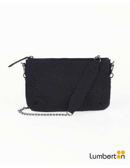 Bolso Pequeño Piel NegroBL307 Systemaction