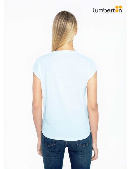 Camiseta Azul ClaroBLOOMG Pepe Jeans