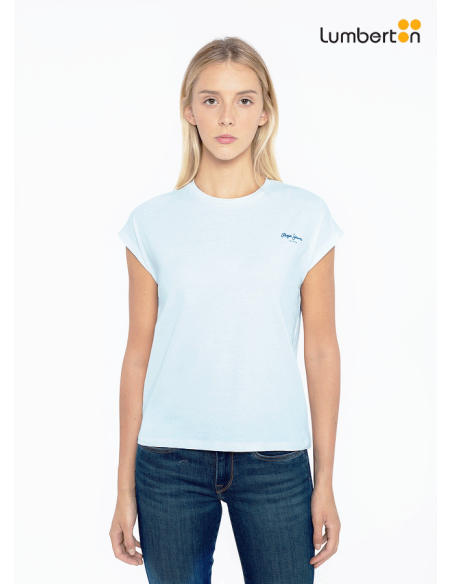 Camiseta Azul ClaroBLOOMG Pepe Jeans