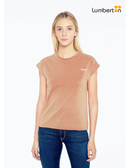 Camiseta M/C Naranja ClaroBLOOM Pepe Jeans