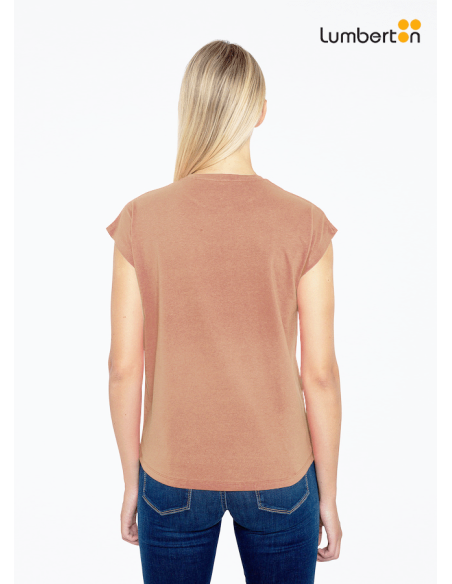 Camiseta M/C Naranja ClaroBLOOM Pepe Jeans