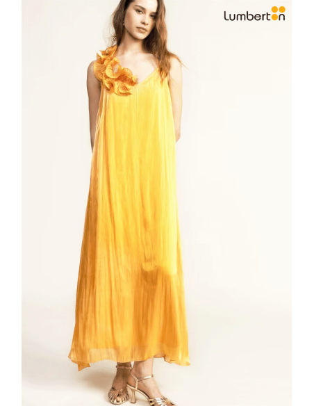 Vestido Tirantes Con Volante LateralLA31 Dixie