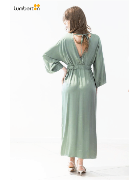 Vestido Pico Delante Y EspaldaA78 Dixie