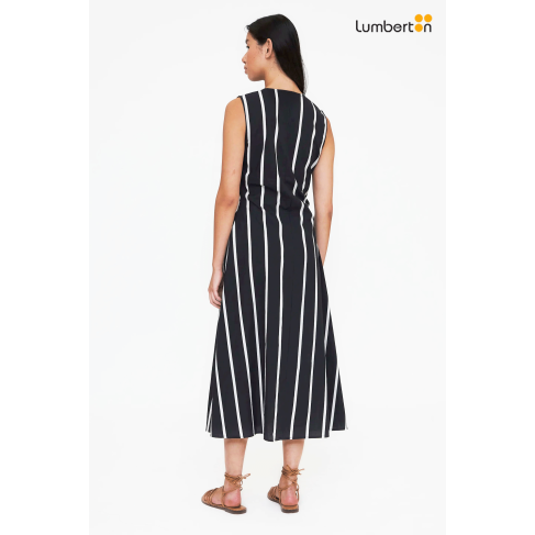 Vestido Negro Abotonado... 2