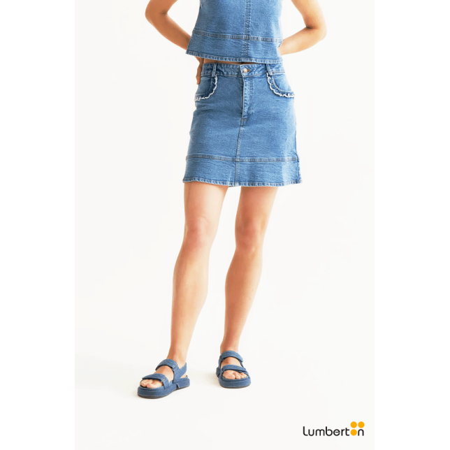 Falda Pantalón Azul47001 Compañía...