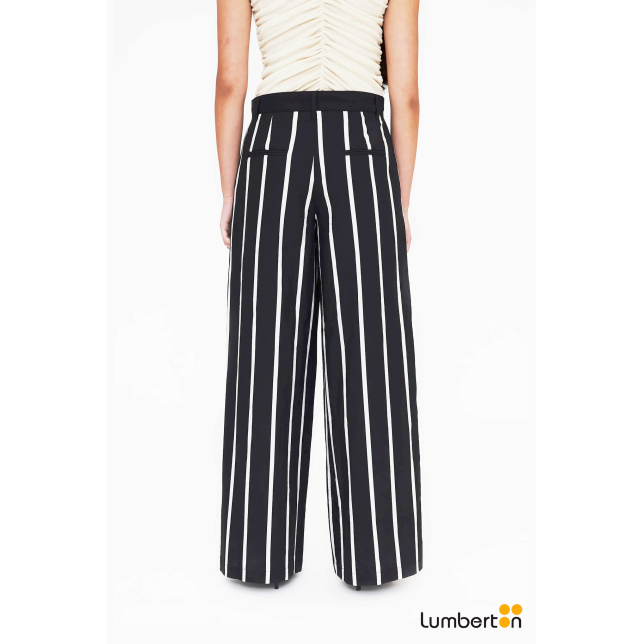 Pantalones Negros Rayas Diplomáticas...