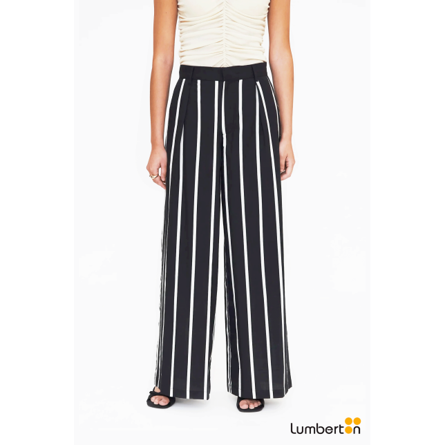 Pantalones Negros Rayas Diplomáticas...