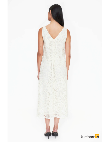 Vestido Largo Midi Blanco11206 Wild Pony