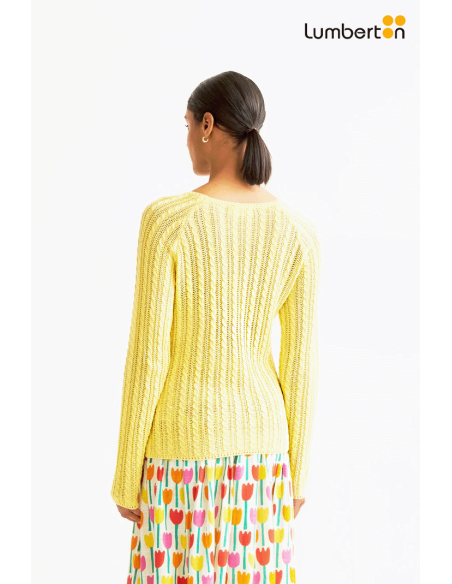 Jersey Punto Encadenado Amarillo10243 Compañía Fantástica
