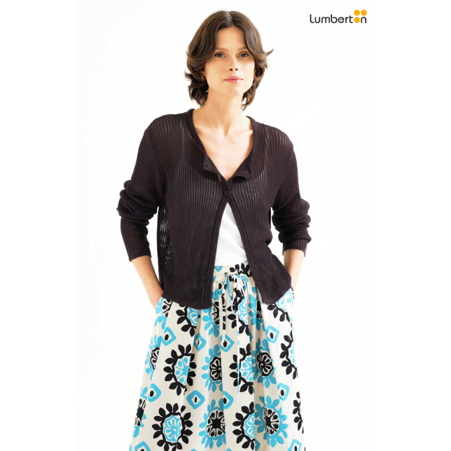 Chaqueta Negra Fina Transparente10461...