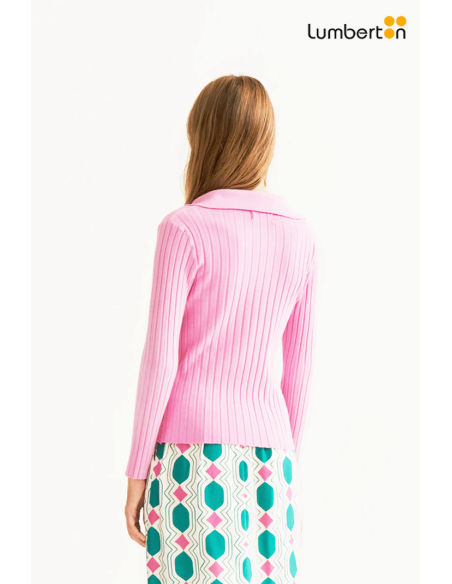 Polo Canalé Rosa M/L Punto10404 Compañía Fantástica