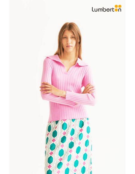 Polo Canalé Rosa M/L Punto10404 Compañía Fantástica