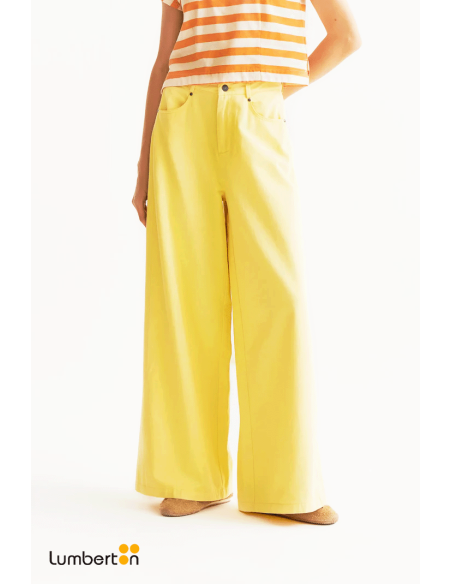Pantalón Ancho Amarillo11044 Compañía Fantástica