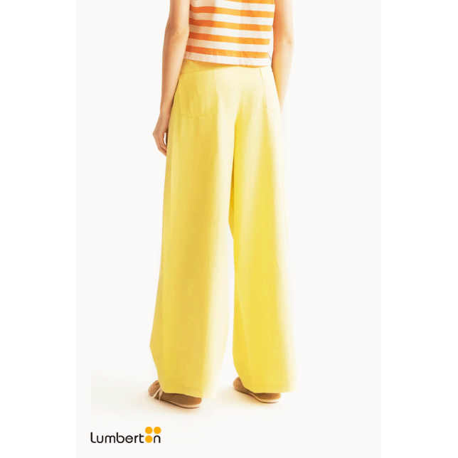 Pantalón Ancho Amarillo11044 Compañía...