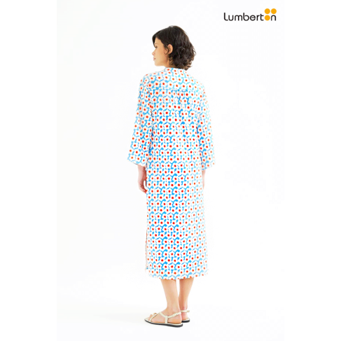 Vestido Largo Estampado... 2