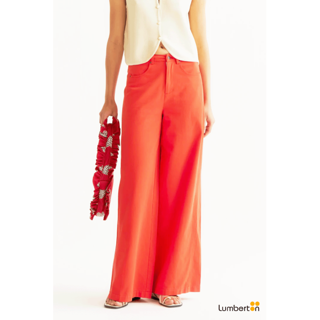 Pantalón Ancho Rojo11071 Compañía...