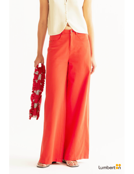 Pantalón Ancho Rojo11071 Compañía Fantástica