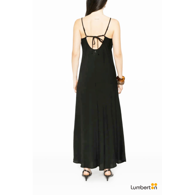 Vestido Negro Tirantes Espalda...