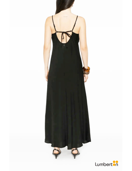 Vestido Negro Tirantes Espalda AbiertaAMBBN Dixie