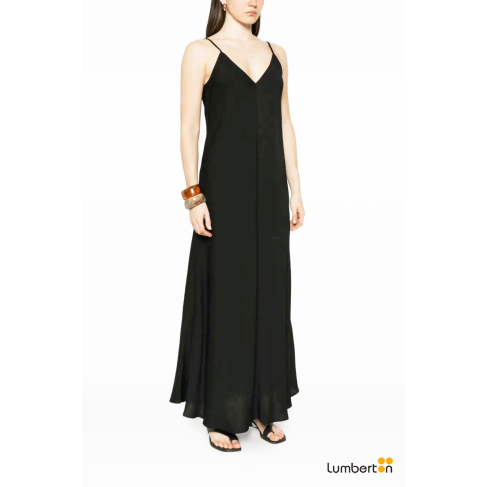 Vestido Negro Tirantes...