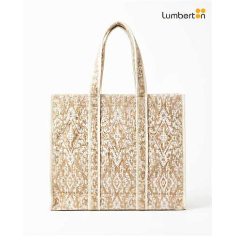 Bolso jaquard BeigeBL124...