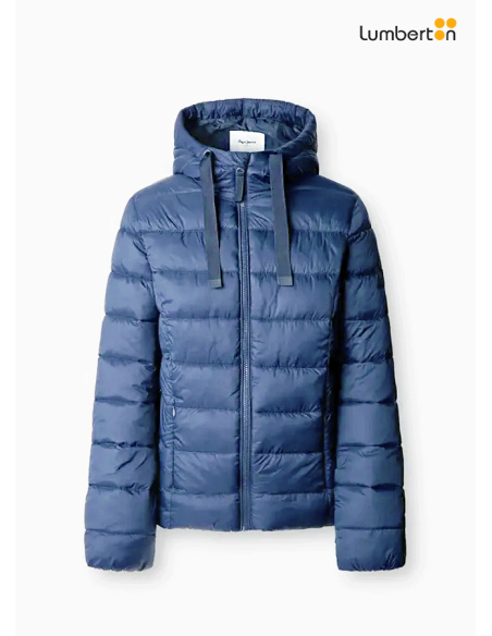 Parka AzulLIASHORT Pepe Jeans