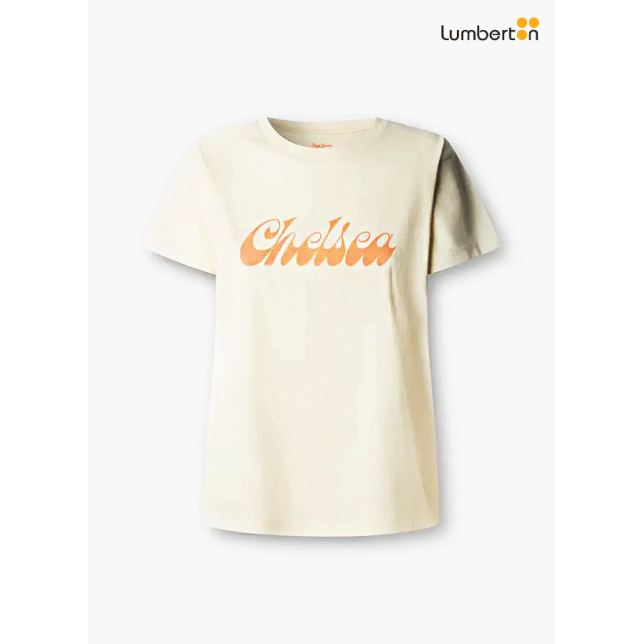 Camiseta Cruda Con EstampadoBANA Pepe...
