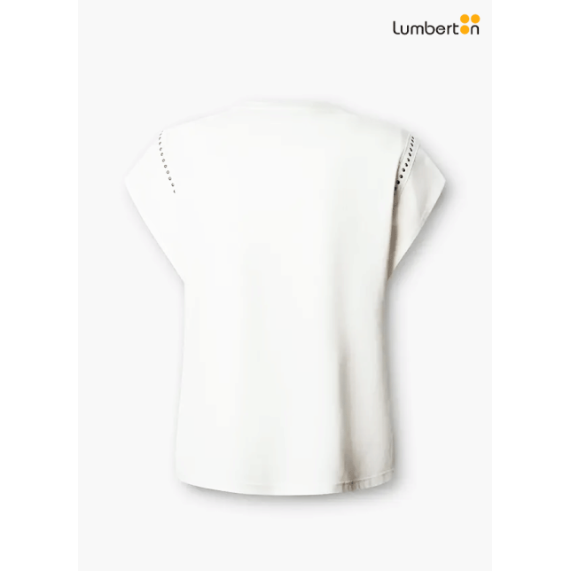 Camiseta Cruda Con Diseño MangasBRITANY