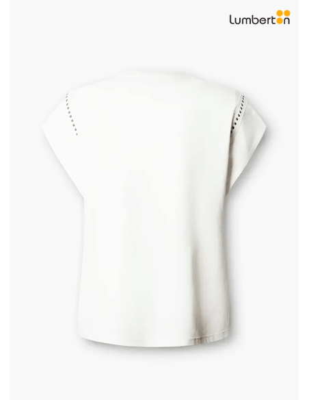 Camiseta Cruda Con Diseño MangasBRITANY